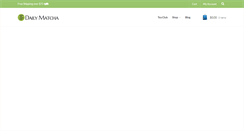 Desktop Screenshot of dailymatcha.com